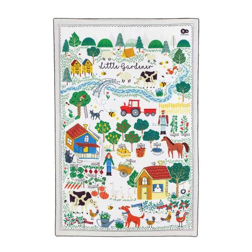 Развивающий коврик-палатка Вигвам 3в1 KiderKraft Little Gardener (1214545)