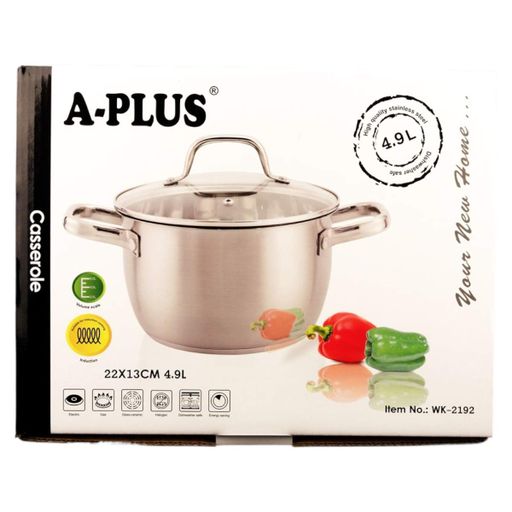 Кастрюля A-PLUS 4.9 л (2192) (1215516)