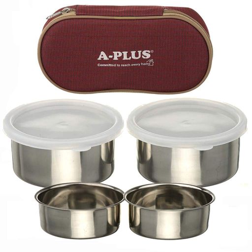 Ланч бокс A-PLUS 2шт (0625) Червоний (1215587)