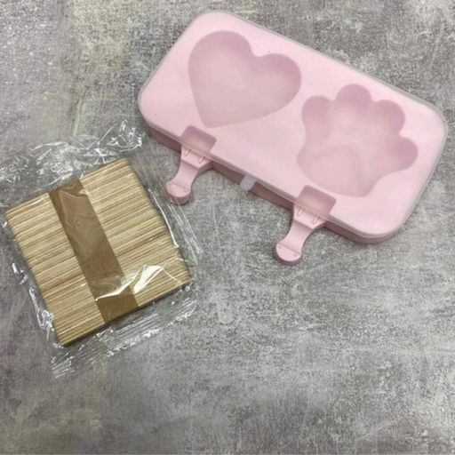 Форма для мороженого Ice Cream Mold Stamp 19.5 х 14.5 х 2.5 см (MH-4416) Розовый (1215906)