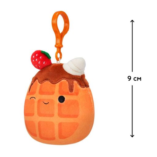 Вафелька Вивер Мягкая игрушка на клипсе  Squishmallows SQCP00219, 9 см (1216903)