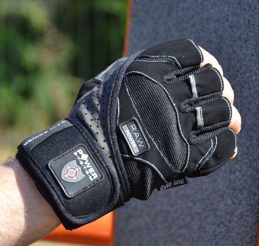 Рукавички для фітнесу Power System PS-2850 Raw Power Black/Grey L (1217489)