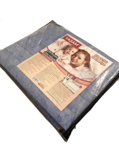 Електричне двоспальне простирадло YASAM 120х160 см Блакитний (YM2301-03) (1217848)