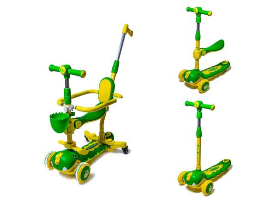 Самокат Smart Dinosaur 5 в 1 Green (1594149541) (1218375)