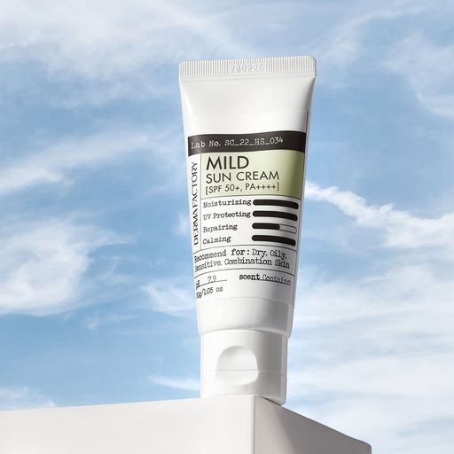 Сонцезахисний крем для обличчя Derma Factory Mild Sun Cream SPF 50+ PA++++, 30 г
