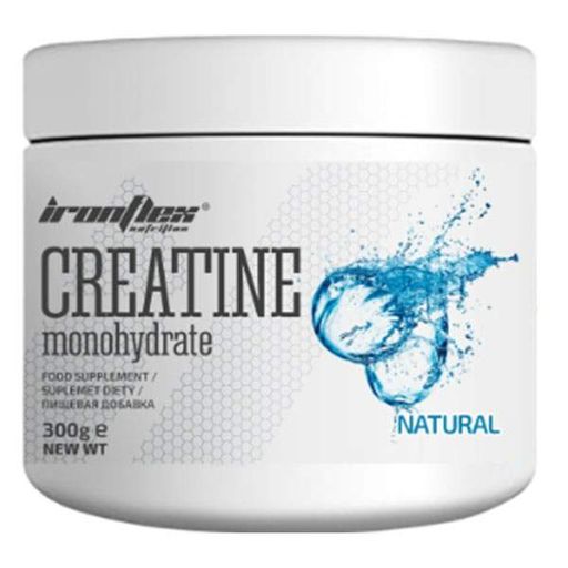 Креатин моногидрат IronFlex Creatine Monohydrate 300 g /120 servings/ Natural flavour (1220053)