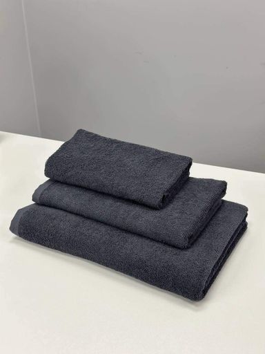 Полотенце однотонное Ideal Textile 70х140 см 400 г/м2 (56860923) Графітовий (1220972)