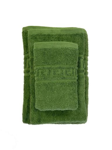 Махровое полотенце Ideal Textile Greek 33х60 см оливковый (56860583) (1220982)
