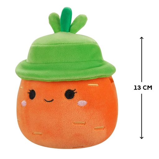 М'яка іграшка - Морковка Кароліна в капелюсі (13 cm) Squishmallows (2000003073559) (1221238)