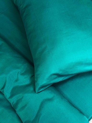 Комплект наволочек Ecotton 50х70 см 2 шт изумрудного цвета Dark Green (1221439)