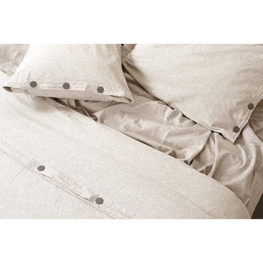 Постільна білизна Lotus Home Washed cotton Daften kahve-bej полуторна (1221572)