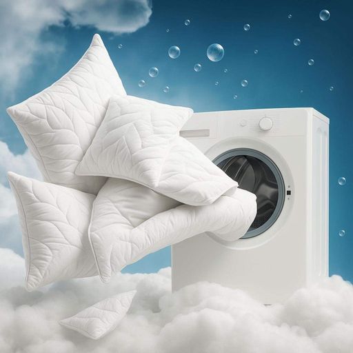 Набор из двух подушек IDEIA 50x70 Breeze на молнии искусственный пух белый (1221592)