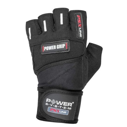 Рукавички для фітнесу Power System PS-2800 Power Grip M Black (PS-2800_M_Black) (1221703)