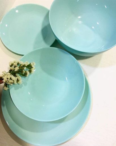 Тарілка Luminarc Diwali Light Turquoise обідня кругла 25 см 2611P LUM (1222162)