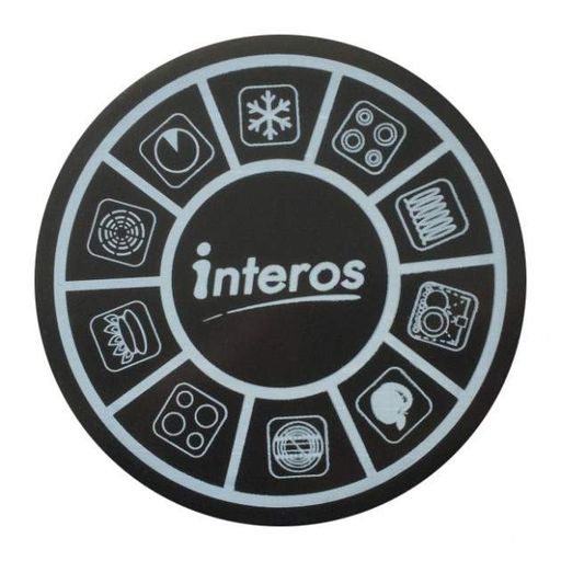Кастрюля эмалированная 5.7 л. Кружево d-24 см Interos 1279 (63804) (1223006)