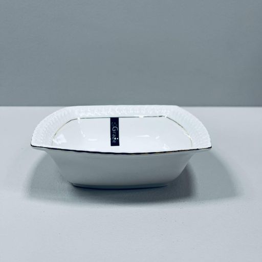 Салатник фарфоровый 15 см квадратный Interos 5" Снежная Королева 011615-A (1223311)