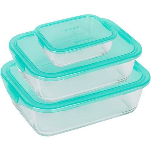 Набор контейнеров (380 мл, 820 мл, 1220 мл) LUMINARC KEEP'N BOX P6634 (1223398)