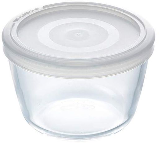 Контейнер стеклянный с пластиковой крышкой 0.6 л Pyrex Cook&Freez 152P001 (1223701)