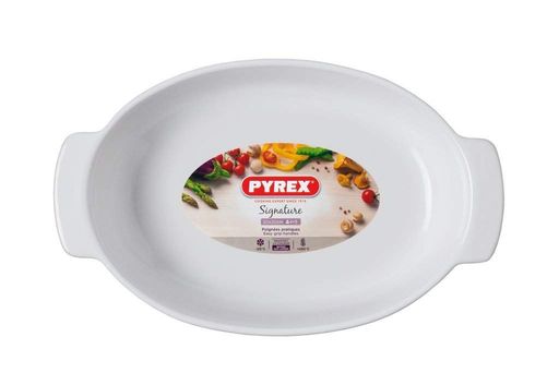 Форма овальная для выпекания Pyrex Signature 30х20 см Белая (SG30OR1) (1223707)