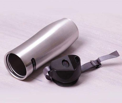Термокружка Kamille Elegance Gloss 480мл с ремешком KM-2056 (1223796)