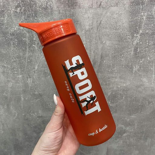Бутылочка для воды 800 мл Stenson TL00536 красная (1224722)
