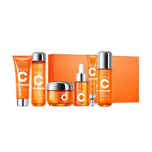 Набор для лица Sadoer 5x Vitamin C Six-Piece Set, 6 продуктов