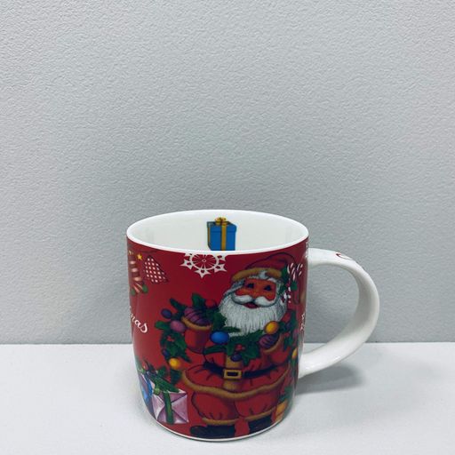 Чашка фарфоровая Merry Christmas "Мишка" 360 мл Stenson R96411 (1225874)
