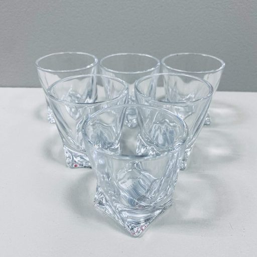 Набір чарок Quadro 6 шт 50 мл Yujing GlassWare 3139/1745 (1225896)