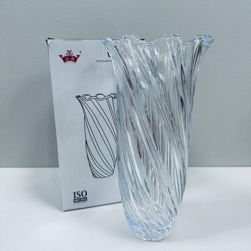 Ваза стеклянная 29,5 см Yujing GlassWare 7607 (1226028)