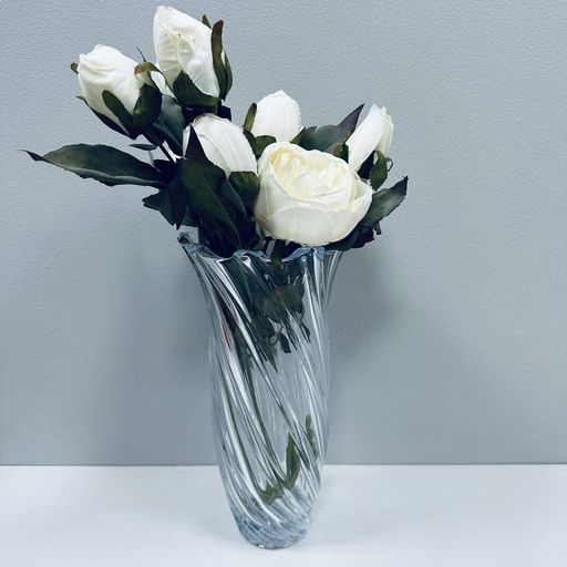 Ваза стеклянная 29,5 см Yujing GlassWare 7607 (1226028)