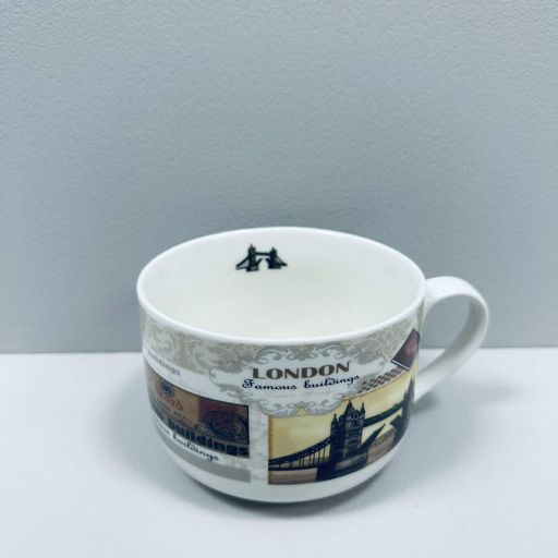 Чашка порцелянова  "London" 700 мл 12.8*9 см XXL S&T 3187 (1226041)