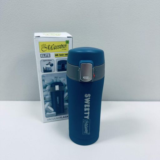 Термочашка 300 мл Maestro Sweety MR-1643-30D синяя (1226223)