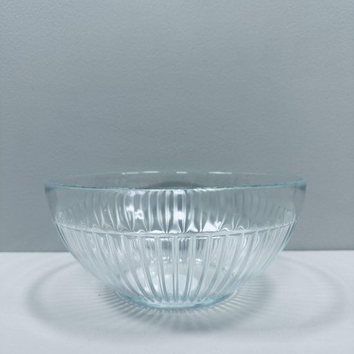 Салатник стеклянный d-21,5 см, h-9,7 см. Trendglass Ribs 41369 (1226523)