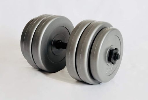 Гантель 25кг GREY WCG (1226871)