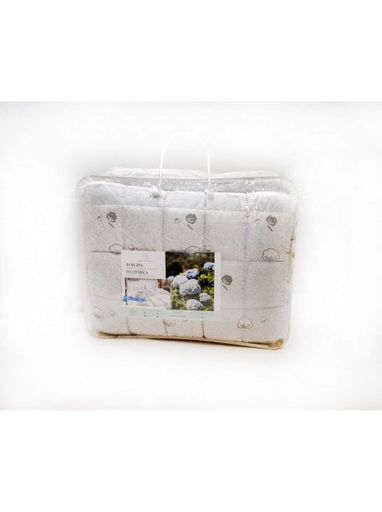 Двухспальное одеяло летняя из растительного шелка Капок  Vital Textile 180х220 см (K-1 L K2-1) (1227402)