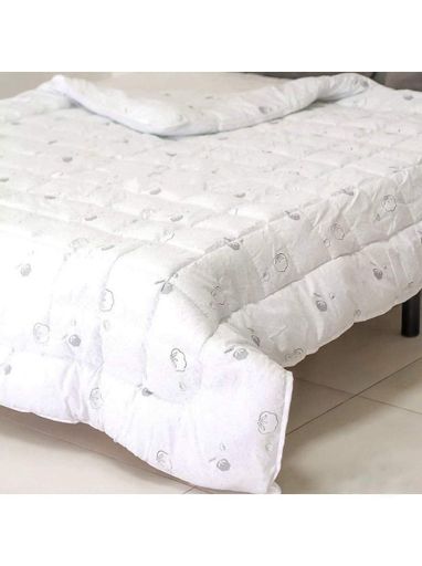 Двухспальное одеяло летняя из растительного шелка Капок  Vital Textile 180х220 см (K-1 L K2-1) (1227402)