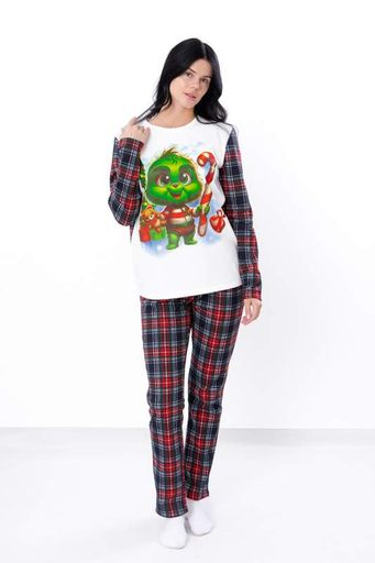 Піжама жіноча "Family look" Носи своє 48 Чорний (p-12939-178545) (1228025)