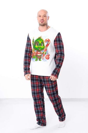 Піжама чоловіча "Family look" Носи своє 50 Чорний (p-12938-178540) (1228034)
