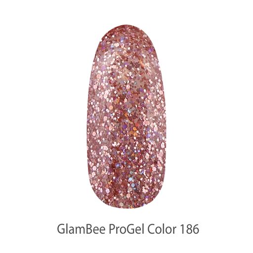 Гель-лак для ногтей GlamBee ProGel 186, 6 мл