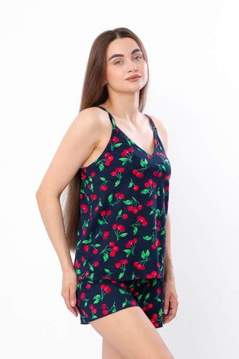 Комплект жіночий (топ+шорти) Носи своє 52 Темно-синій (p-10028-192396) (1228259)