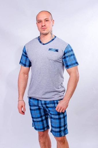 Піжама чоловіча літня Носи своє 46 Блакитний (p-4790-38938) (1229100)