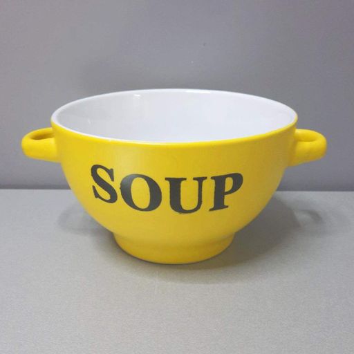 Набор бульонниц-пиал с ручками 650 мл 6 шт керамика SOUP SNT 20338 (1229362)
