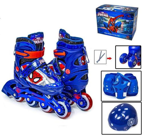 Комплект роликів Spider Man. Dark Blue (розмір 27-30) 335178059 (1229481)