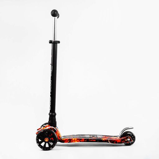 Самокат MAXI S. 4 колеса PU світло. Multicolor (113935) (1229486)