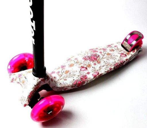 Дитячий самокат Scale Sports MAXI колеса що світяться. Multicolor (1129132051) (1229527)