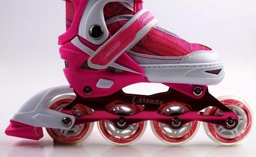 Ролики Caroman Sport. Pink (размер 27-31) (1229528)
