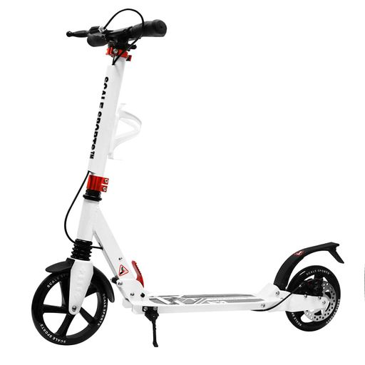 Двоколісний самокат Scale Sports SS-04. White. Дискові гальма! (1229606)
