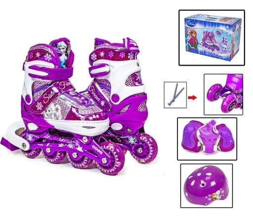 Комплект роликів Frozen. Violet (розмір 35-38) 1683966127 (1229678)