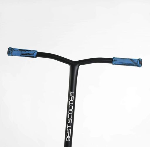 Самокат трюковый Best Scooter LineRunner. Black with Blue (129761) (1229732)