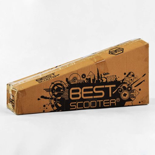 Самокат MAXI Best Scooter 4 колеса PU СВЕТ трубка руля алюминиевая. Multicolor (102020) (1230041)